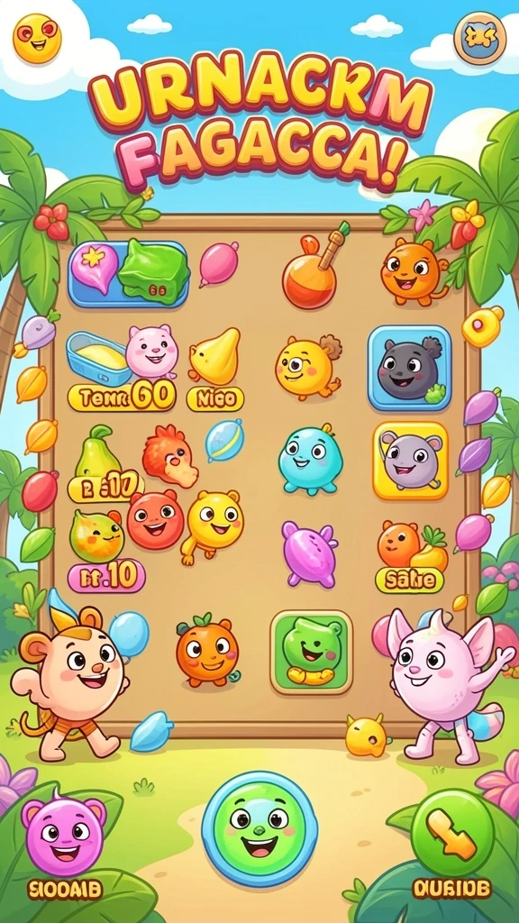 awanluck - Screenshot gameplay penuh warna dari AWANLUCK.