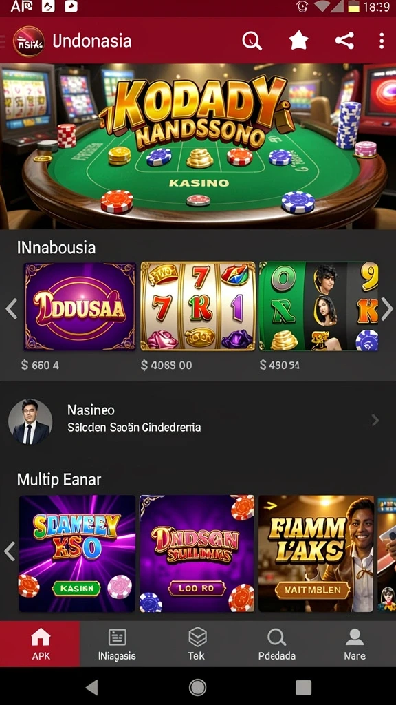d200m - Tangkapan layar menampilkan aksi seru di dalam game.