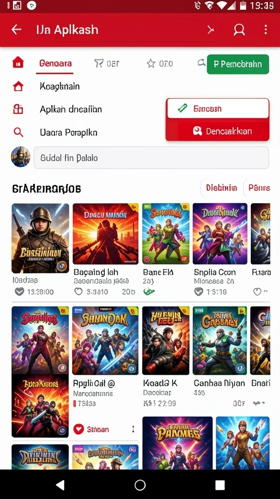 dewi11 - Tampilan grafis yang menarik dan penuh warna.