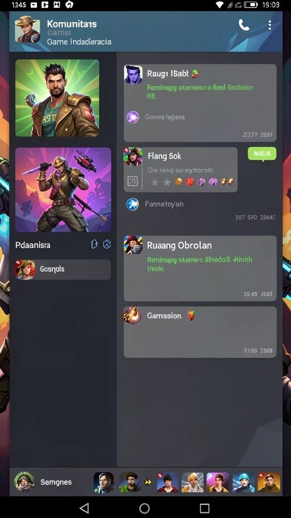 menang666 - Menampilkan berbagai pilihan karakter dalam game.