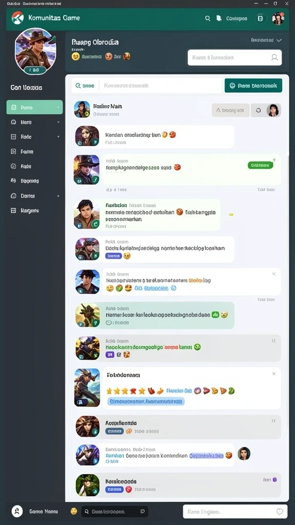 pohonemas33 - Screenshot menunjukkan salah satu level yang penuh tantangan.